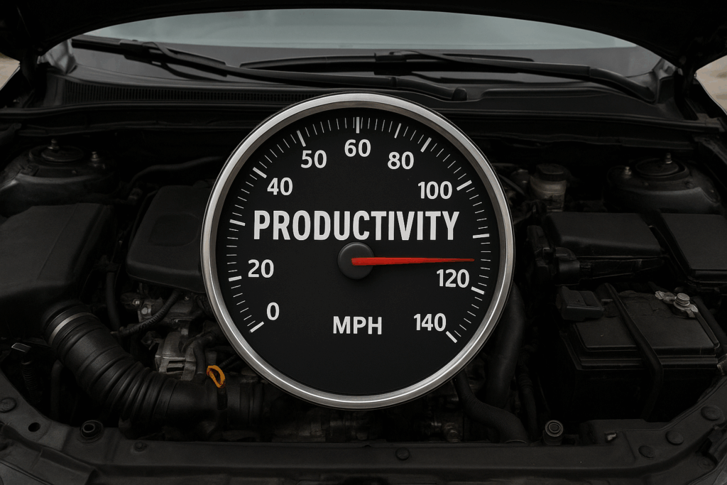 Productivity doesn't come with work and accountability.